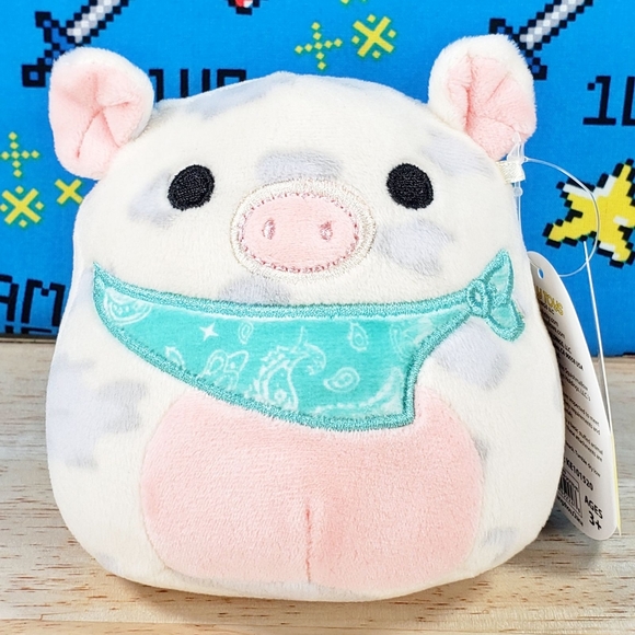 Squishmallow Rosie the Spotted Pig 4.5" UltraSoft Easter Holiday Plush NWT - Picture 1 of 12